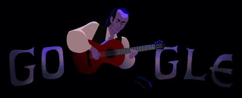 Doodle de Google dedicado a Paco de Lucía