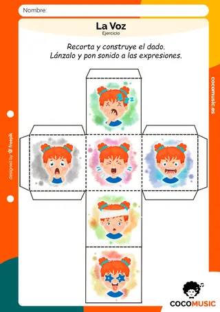La Voz ejercicio música primaria