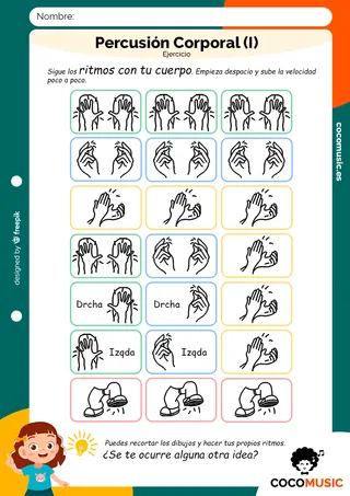 Percusión Corporal Ejercicio