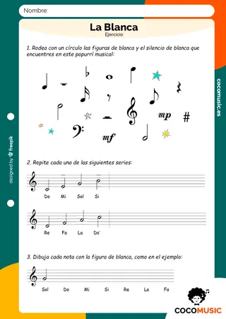 Ejercicio La Blanca para imprimir