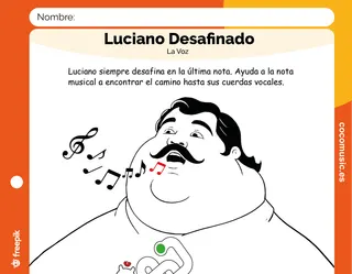 Laberinto Voz Desafinada - Ficha Música