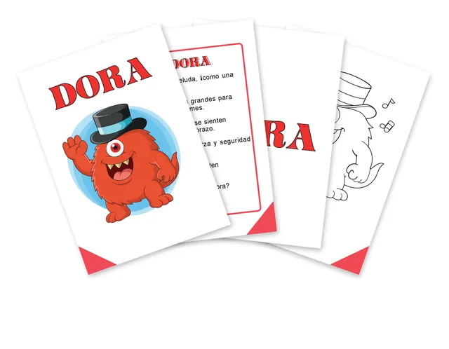 Dora y la nota DO: ficha de música de Infantil con cuento y dibujo para colorear
