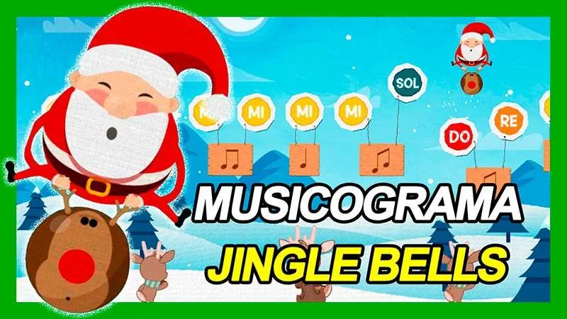 Musicograma Navidad Jingle Bells